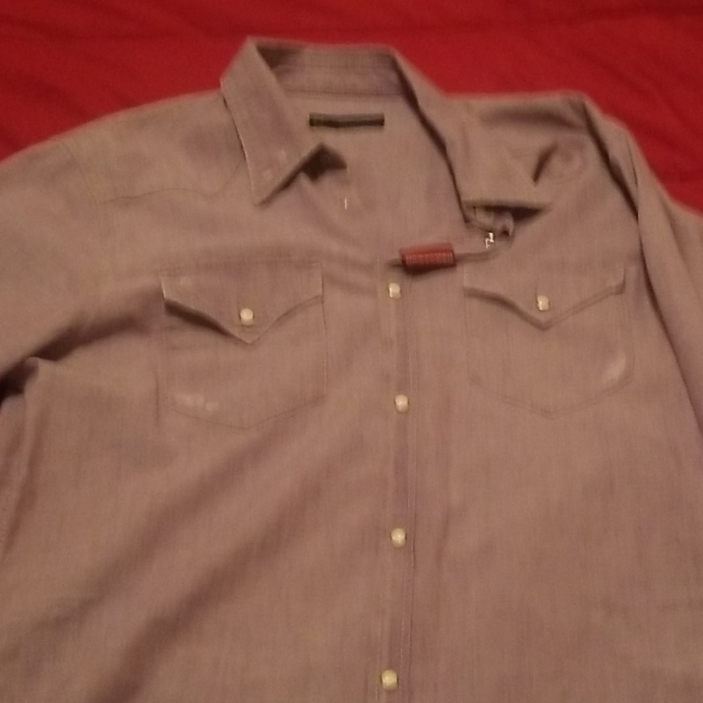 Dsquared2 light purple western style shirt